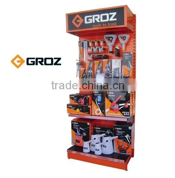 Power Tools Wall Display Stand, Floor Metal Display Racks and Stands/ Display Shelves for Retail Stores