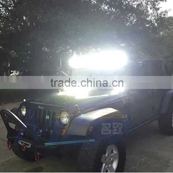 China MZ Factory Direct 11'' 108W 9500lm Led Offroad Bars Light Flood Spot Combo Four Row Square Led Light Bars ETI LED Hi Power photo-6