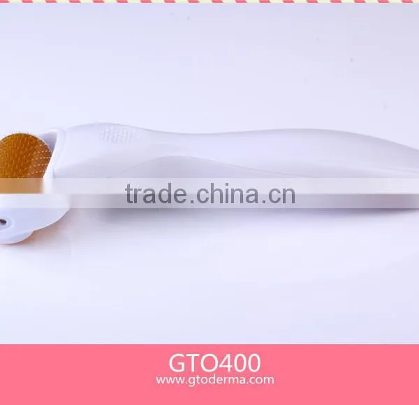 GTO400 Titanium Needles Body Derma Roller With Replaceable Roller Heads photo-3