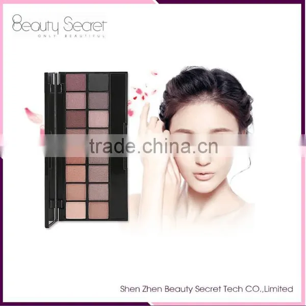 High Quality Makeup Eye Shadow Naked Eyeshadow Palette With Brush Set photo-3