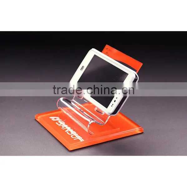 Single acrylic cell phone case mobile phone display