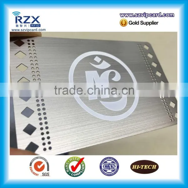 Stainless Steal Heavy Style Metal Business Card photo-3
