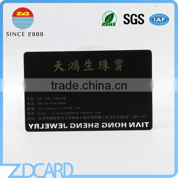 High Class Black Metal Business Card Manufaturer photo-4