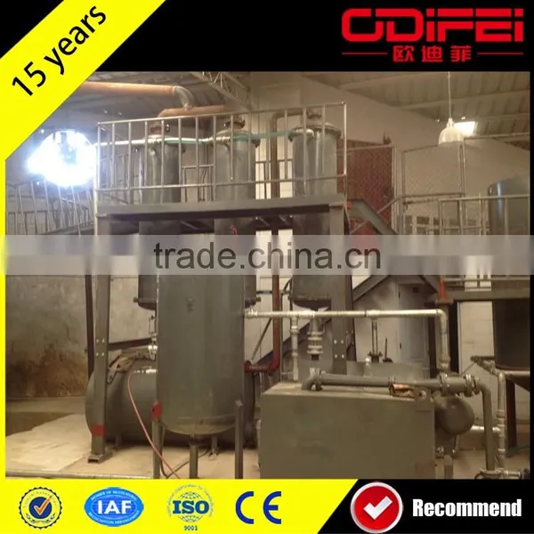 Multifunctional Waste Lubrication Oil Refining System With High Quality