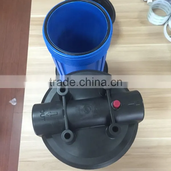 10 Inch Blue Commercial Water Filter Cartridge Container Filter Housing photo-3