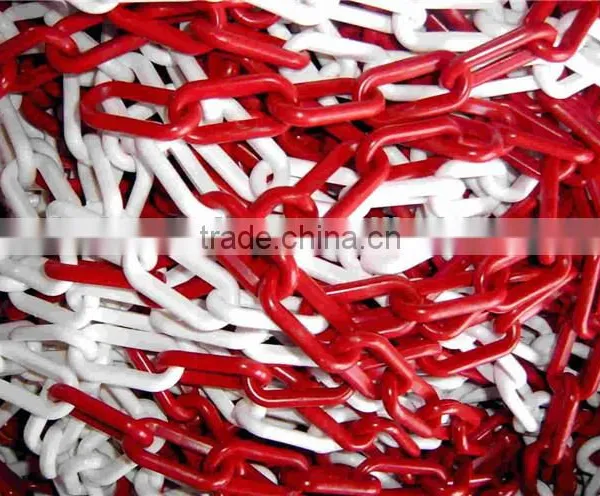 Low Price to Sell Colorful All Kinds of Durable Plastic Long Link Chain photo-3