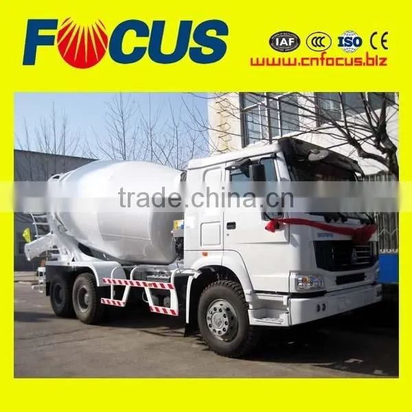 Large Mix Volume Concrete Mix Truck 10m3 Mobile Concrete Truck Mixer photo-5