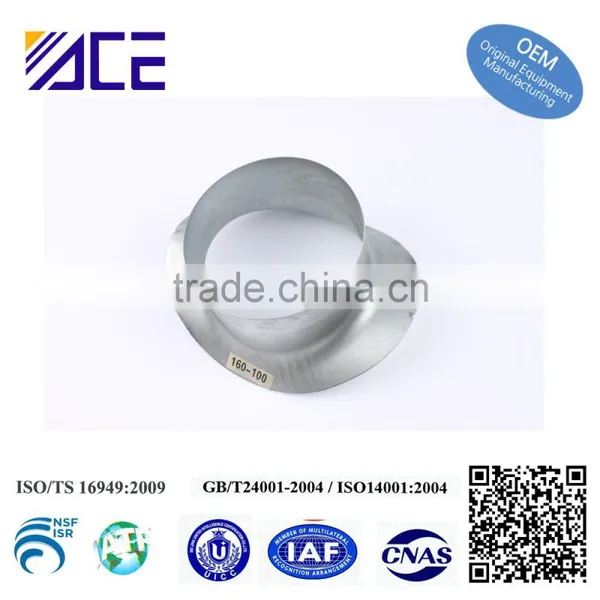 OEM Deep Drawn Metal Parts For Ventilation System