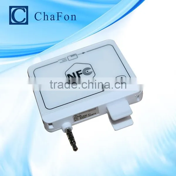 3.5mm Audio Jack Encrypted 13.56MHz RFID NFC Smart Card Reader Supports ISO 14443 Type A and B Cards photo-4