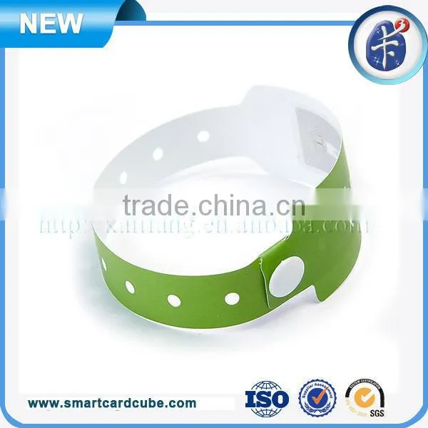 Disposable Paper Ultralight C RFID NFC Wristbands for Party/ Concert photo-6