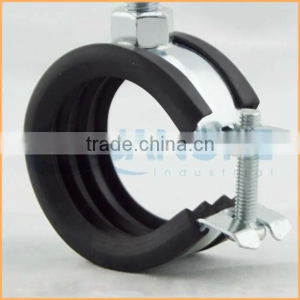China Manufacture Best Quality Rubber Loaded Fixing Hose Clamp photo-2