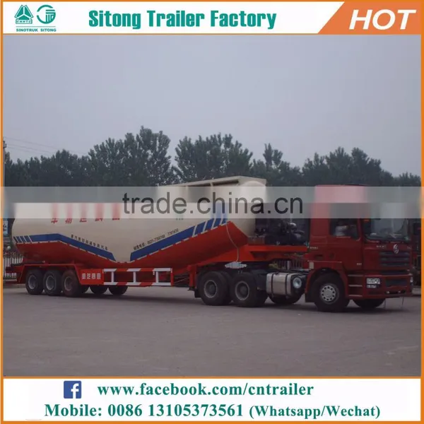 Tanker Trailer Manufacturers Bulk Powder Cement Tank Semi Trailer photo-3