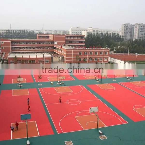 Fast Installation Interlocking Sport Court Floor photo-5