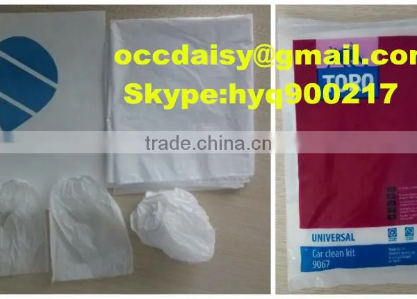 Car Plastic Disposable Car Seat Cover photo-2