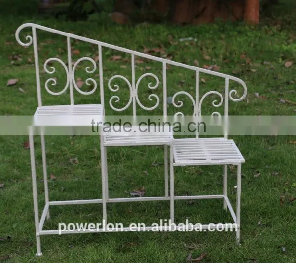 Anti-rust 3 Tier Metal Planter Stand Pots photo-6