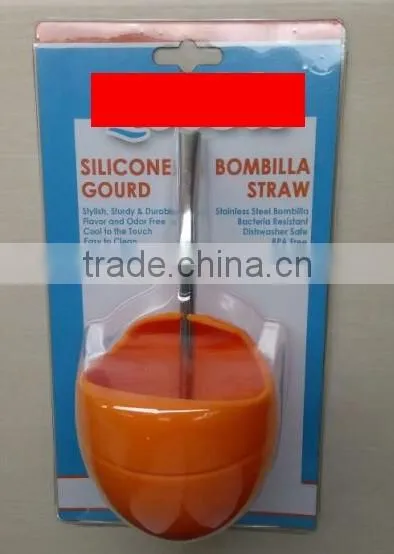 Silicone Yerba Mate Cup,Silicone Yerba Mate Gourd With Bombilla photo-6