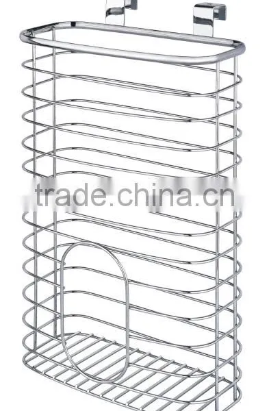 Kitchen and Home Over the Cabinet Rectangle Iron Metal Wire Hanging Basket photo-2
