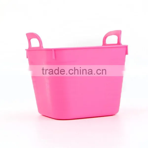 Various and Reliable Laundry Basket Plastic Bucket With Handle for Home & Commercial Use photo-2