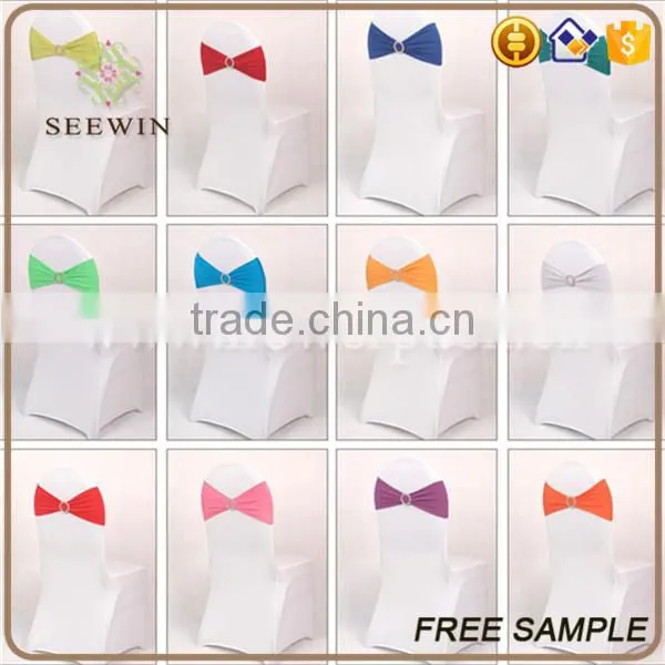 Polyester Elastic Spandex Chair Band With Buckle photo-6