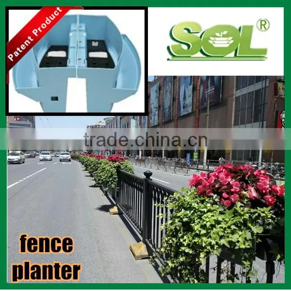 Garden Fence Pot Best Selling Products Wooden Flower Pot Planter photo-4