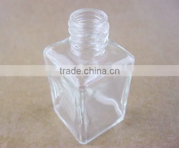 Clear Color Square Glass Jar photo-3