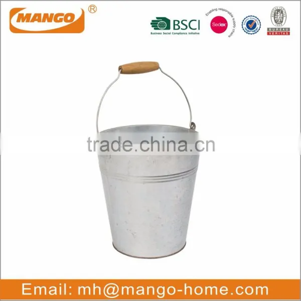 Metal Garden Bucket photo-6