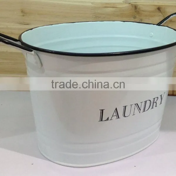 Laundry Bucket With Black Rim photo-2
