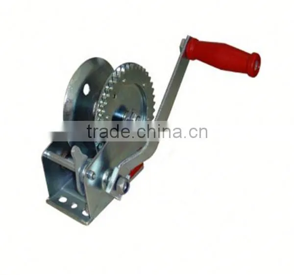 362863-4 Empty 1600 Lbs Capacity 2400 Lbs Breaking Force 5:1 Gear Ratio Hand Winch photo-2