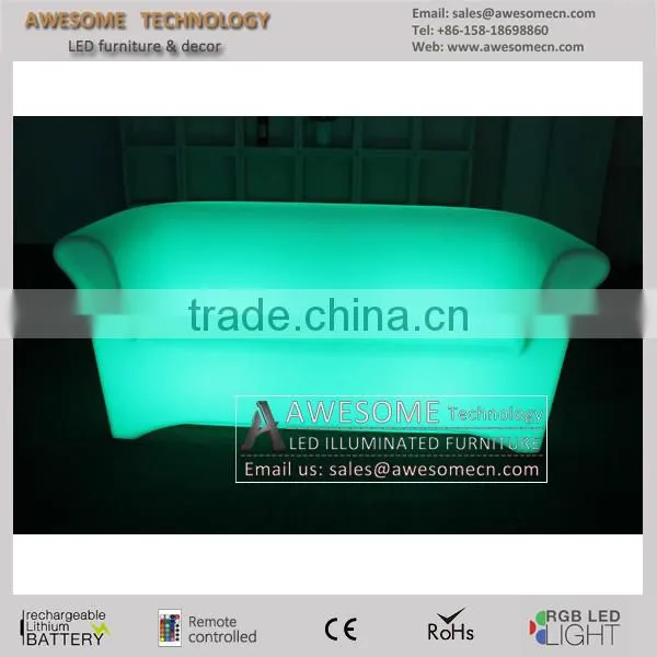 Luxury Lounge Loveseat / Led Glowing Loveseat photo-3