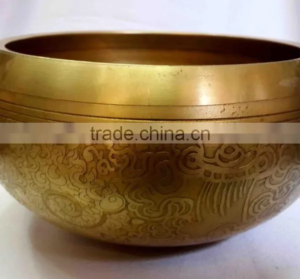 Best Selling Buddha Eye Tibetan Healing Meditation Singing Bowl photo-3