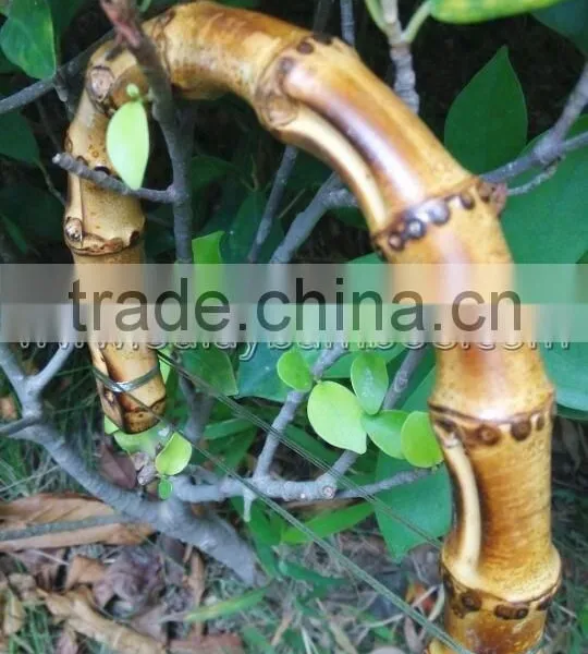 Brown Bamboo Bag Handles 5inch*4.5inch*1.6cm photo-4