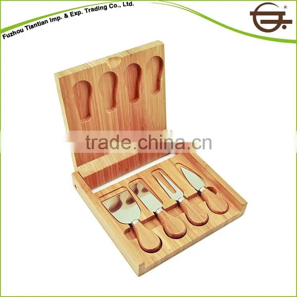 Eco-friendly Chopping Board Set With Stand Cutting Board Set With Holder photo-2