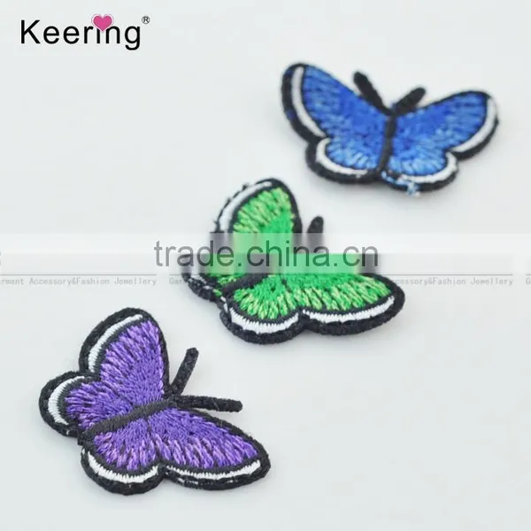 Colorful Butterfly Custom Embroidery Textile Patch WEF-032 photo-2