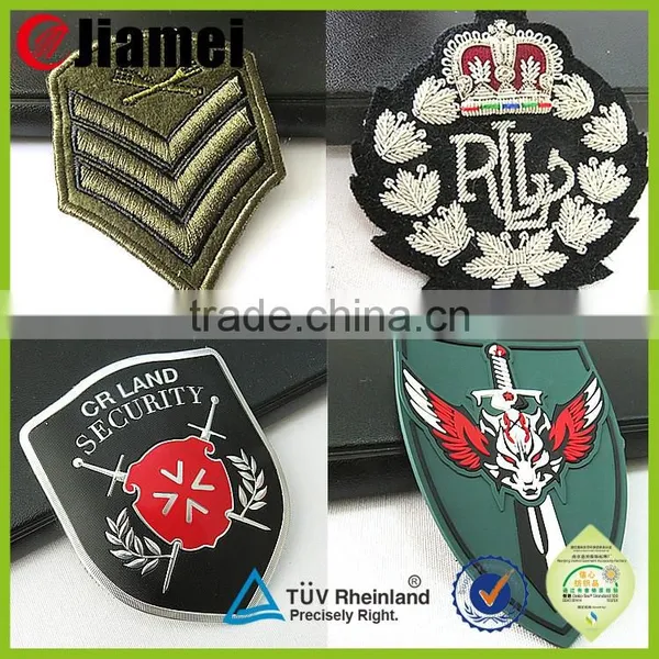 High Quality Custom Military Uniform Badges Army Badge photo-2