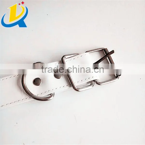 Hot Sale Simple Harley Quinn PUDDIN White Leather Choker Necklace photo-6