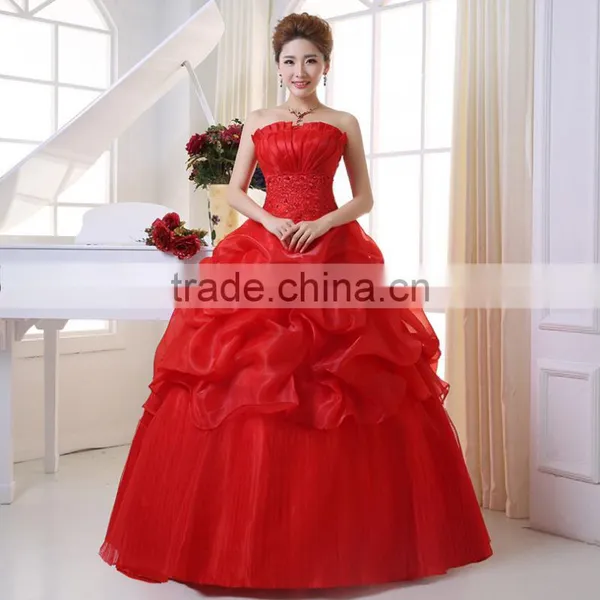 Delicate Off Shoulder Lace Wedding Dress Trail Ball Gown 2017 Wedding Dress photo-5