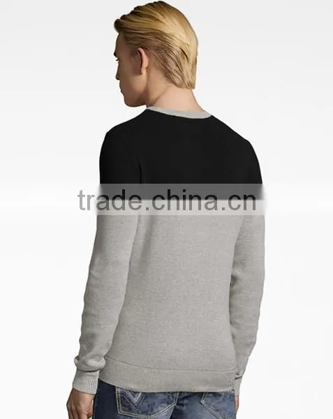 Shantou OEM Factory Model Men Cashmere Sweater Winter Pullover Sweater With Lowest Price photo-2