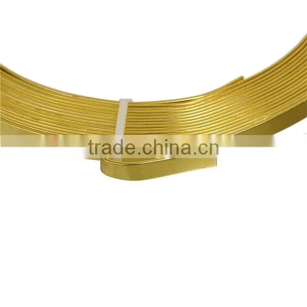 Wholesale Gold Plated 5mm Aluminum Beading Wire Thread Cord photo-2