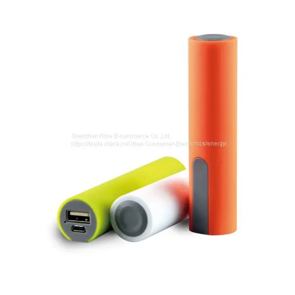 Custom High Quality Colourful Portable Power Bank 2600mah photo-2