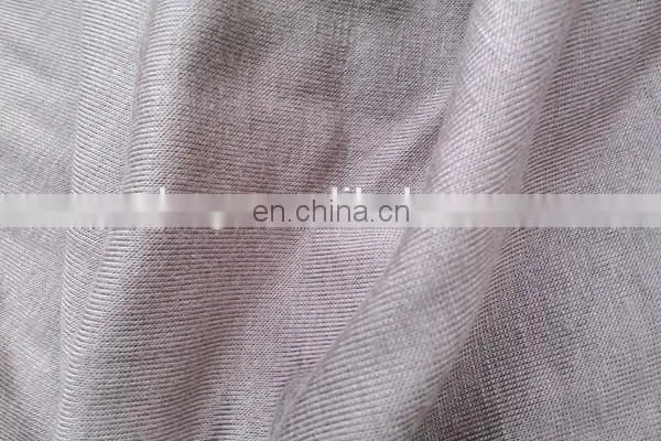 Winfar Textile Knit Dyed Stretch Viscose Jersey / Spandex Rayon Fabric Factories photo-2