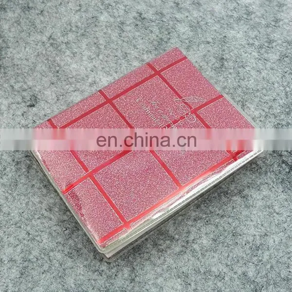 Factory price book printing services custom small notebook with plastic binding cover