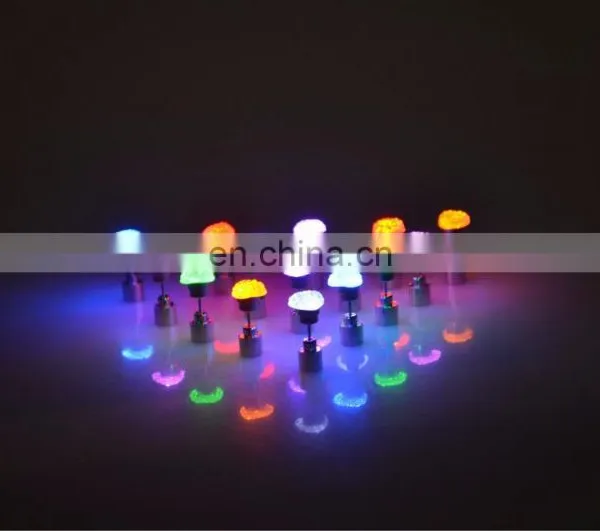 Korea Hot Sale Lighting Star Shaped Earring for Night Party photo-3