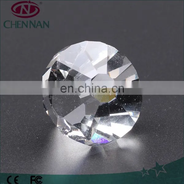 Faceted Clear Crystal Chandelier Ball Beads Crystal Ball Pendants photo-2