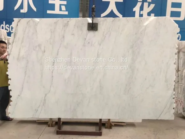 Oriental White Marble Slabs & Polished Marble Tiles photo-3