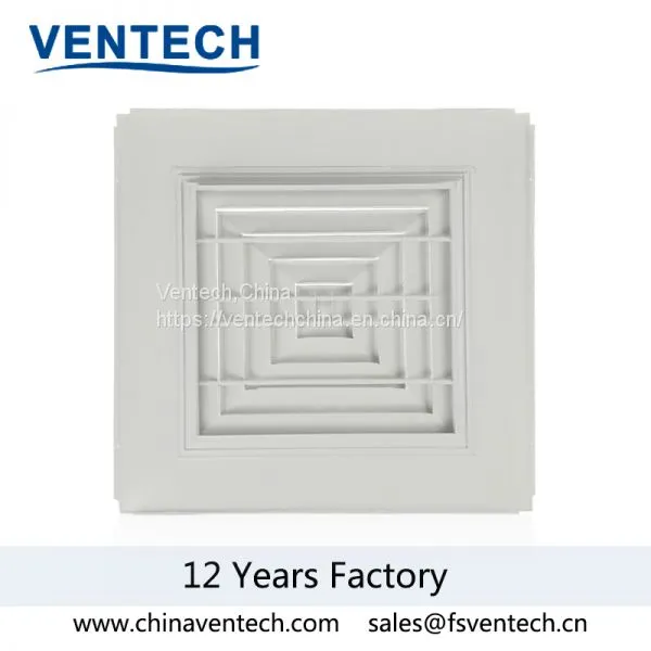 Supply Square Ceiling Diffuser Air Diffuser Hvac Sytem photo-5