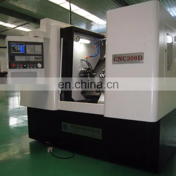CNC300D Cnc Lathe Metal Cutting Machine With Power Milling Head photo-6