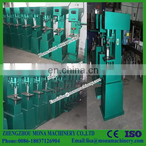 Stainless Steel Semi Automatic Manual Tin Can Sealing Machine For Industry photo-2