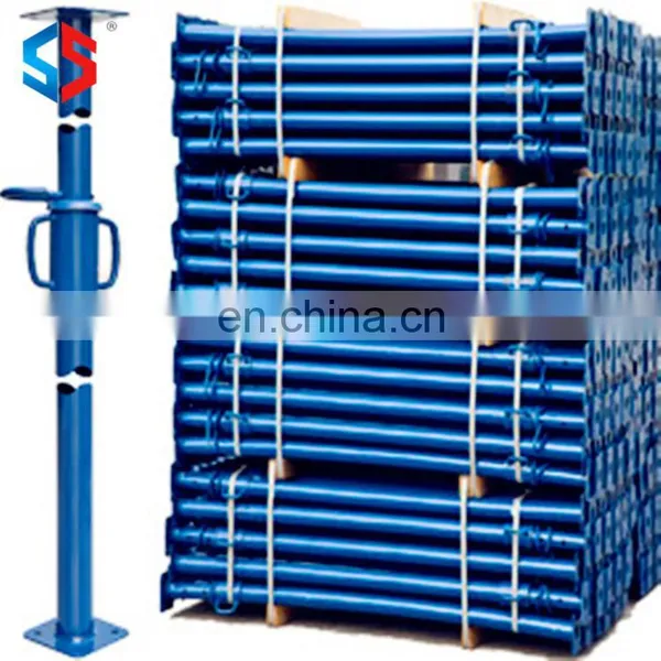 ASP-100 Tianjin Shisheng Standard Painted Adjustable Scaffolding Concrete Wall Steel Prop photo-5