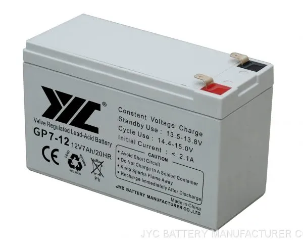 12V 7AH 7.2AH Sealed Lead Acid (SLA) Battery for Alarm & UPS System