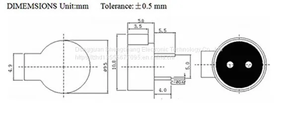 Electromagnetic Active Buzze Scb1965 photo-2